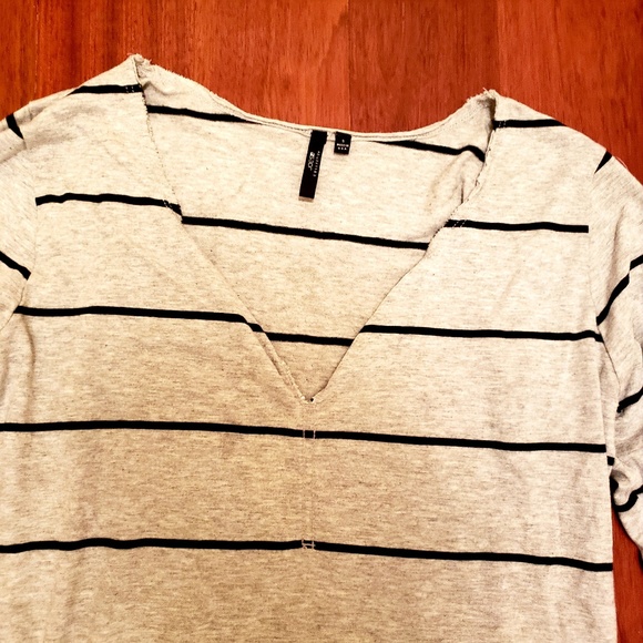 Nwot joes jeans long sleeve striped top - Picture 2 of 4
